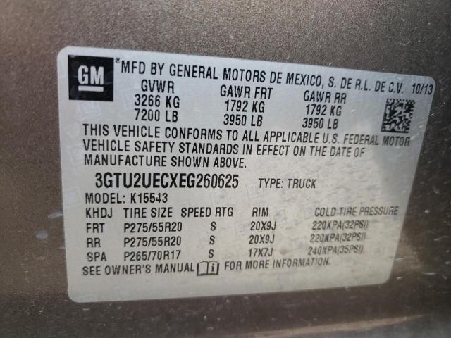 3GTU2UECXEG260625 GMC Sierra K1500 Sle