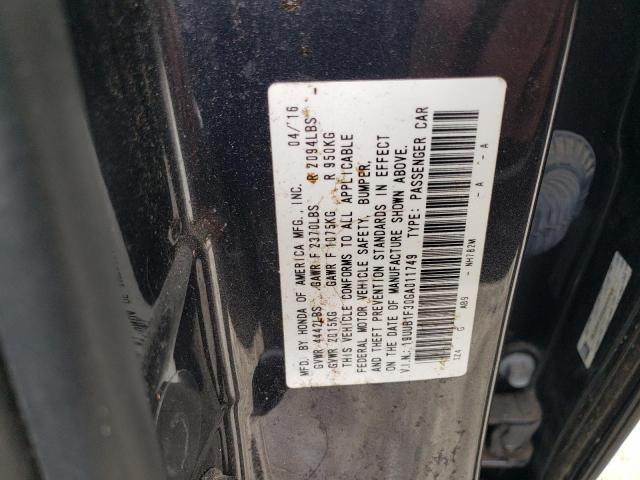 19UUB1F30GA011749 Acura TLX
