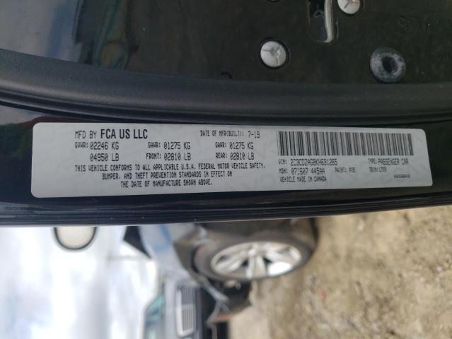 2C3CDZAG8KH691265 Dodge Challenger Sxt