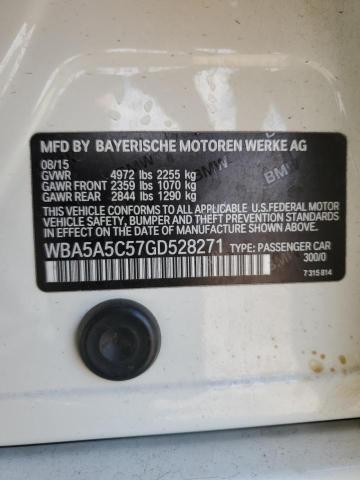 WBA5A5C57GD528271 BMW 528 I