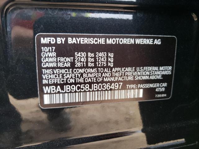 WBAJB9C58JB036497 BMW M550xi