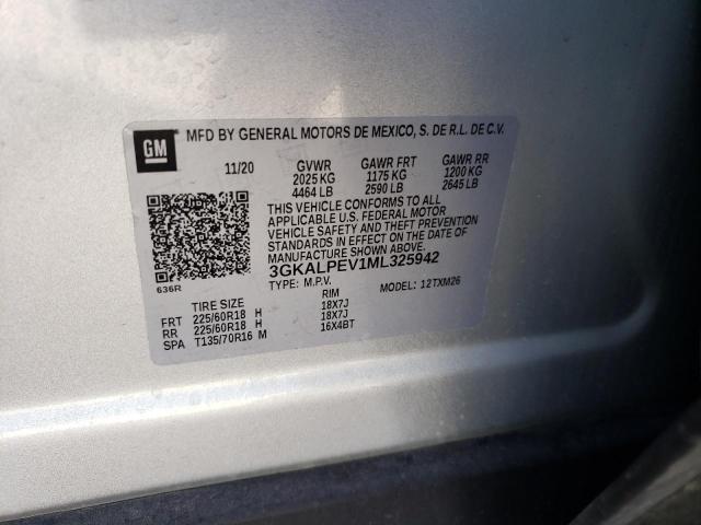 3GKALPEV1ML325942 GMC Terrain Slt