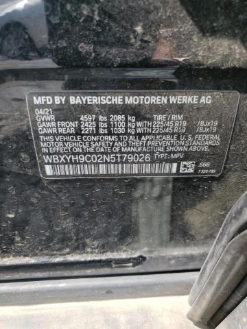 WBXYH9C02N5T79026 BMW X2 Sdrive28i