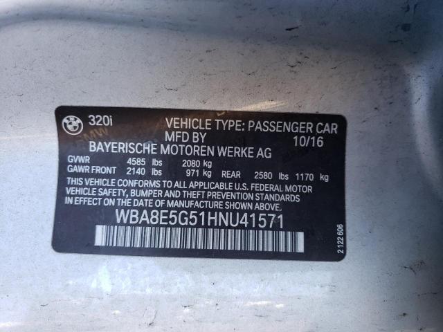 WBA8E5G51HNU41571 BMW 320 XI