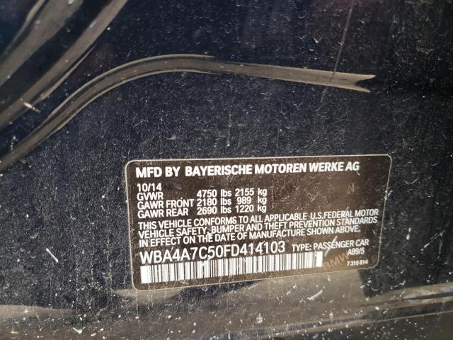 WBA4A7C50FD414103 BMW 428 Xi Gran Coupe