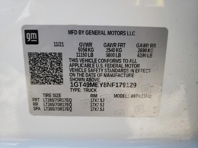 1GT49MEY8NF179129 GMC Sierra K2500 Sle