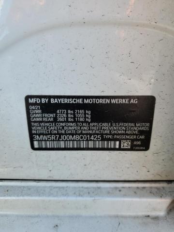 3MW5R7J00M8C01425 BMW 330XI