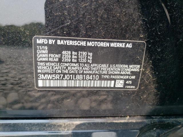 3MW5R7J01L8B18410 BMW 330XI