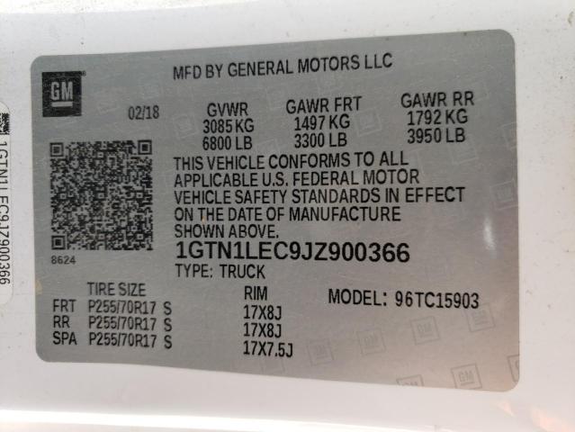 1GTN1LEC9JZ900366 GMC Sierra C1500