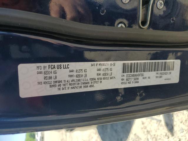 2C3CDXBG0GH307361 Dodge Charger Se