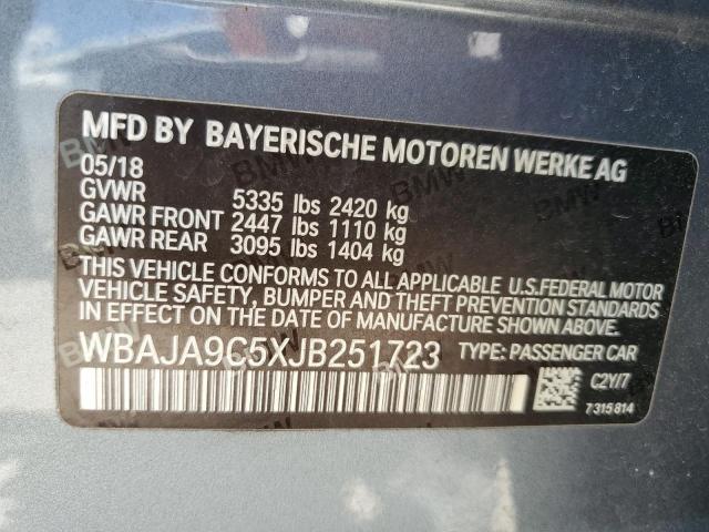 WBAJA9C5XJB251723 BMW 530e