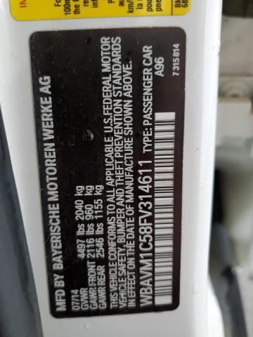 WBAVM1C58FV314611 BMW X1 Sdrive28i