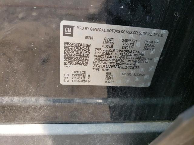 3GKALVEV3KL141801 GMC Terrain Slt