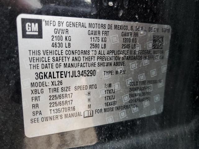 3GKALTEV1JL345290 GMC Terrain Sle