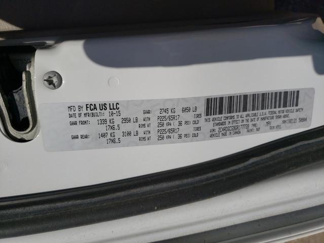 2C4RDGCG9GR177739 Dodge Grand Caravan Sxt