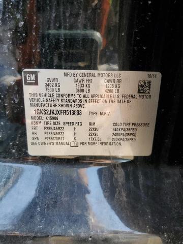 1GKS2JKJXFR513893 GMC YUKON XL DENALI