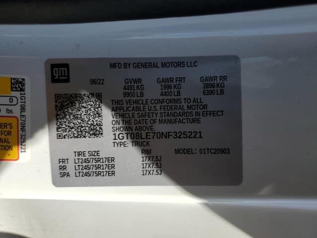 1GT08LE70NF325221 GMC Sierra C2500 Heavy Duty