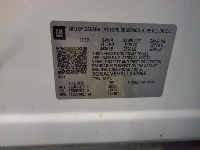 3GKALVEV9LL202960 GMC Terrain Slt