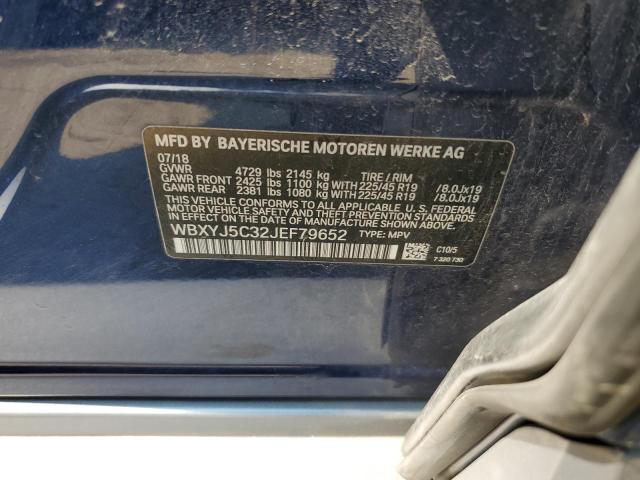 WBXYJ5C32JEF79652 BMW X2 Xdrive28i