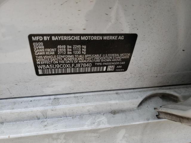 WBA5U9C0XLFJ87840 BMW M340XI