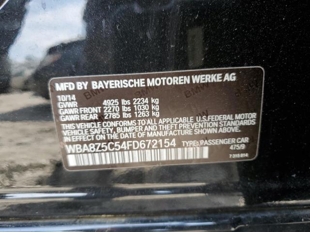 WBA8Z5C54FD672154 BMW 328 Xigt Sulev