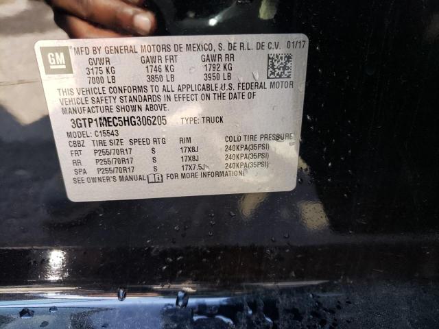 3GTP1MEC5HG306205 GMC Sierra C1500 Sle