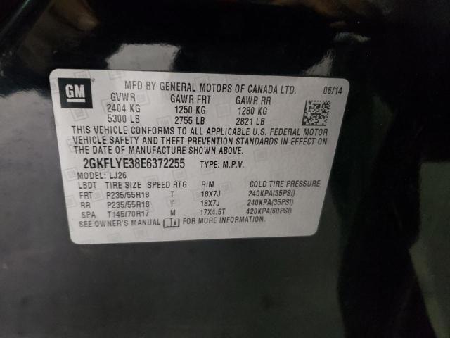 2GKFLYE38E6372255 GMC Terrain Slt