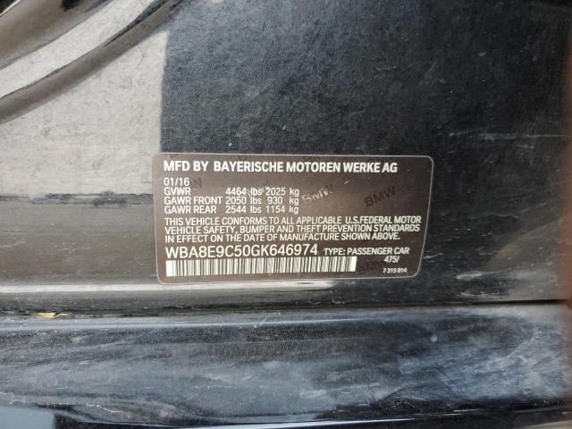 WBA8E9C50GK646974 BMW 328 I Sulev