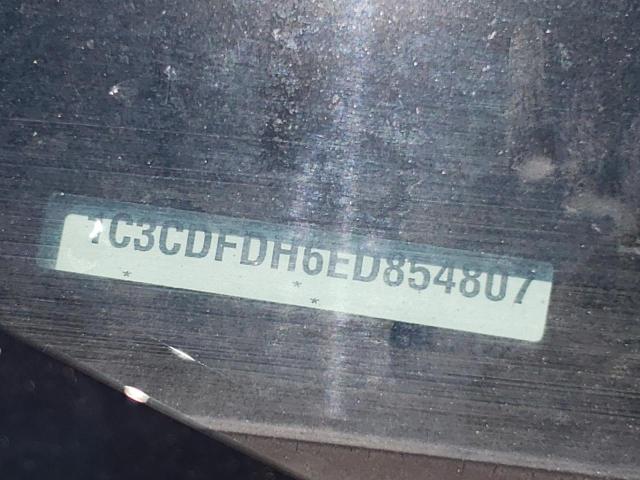1C3CDFDH6ED854807 Dodge Dart Se Aero
