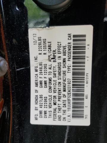 19UUA9F52EA001837 Acura TL TECH