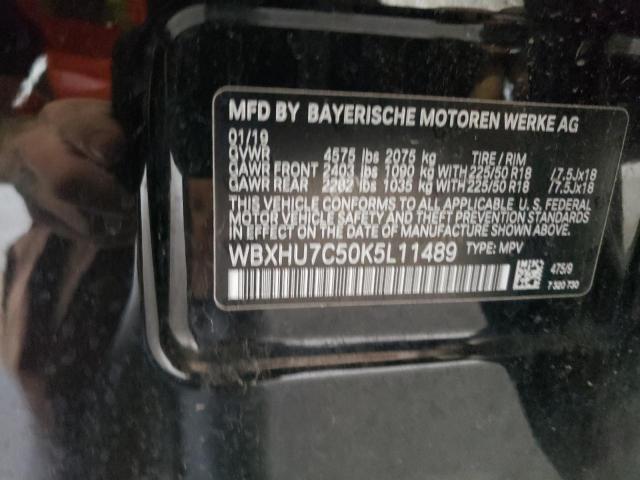 WBXHU7C50K5L11489 BMW X1 Sdrive28i