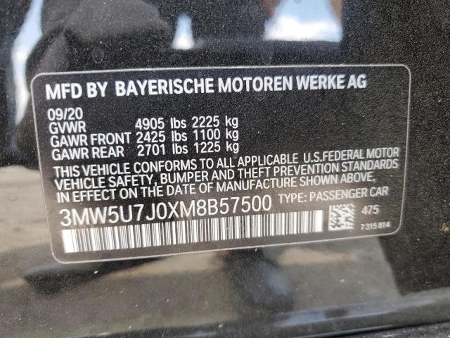 3MW5U7J0XM8B57500 BMW M340I
