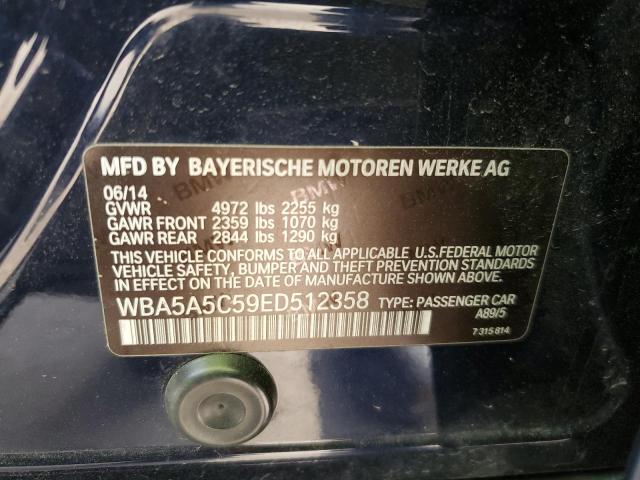 WBA5A5C59ED512358 BMW 528 I