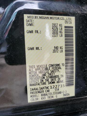 1N4AL3AP7HC122735 Nissan ALTIMA 2.5