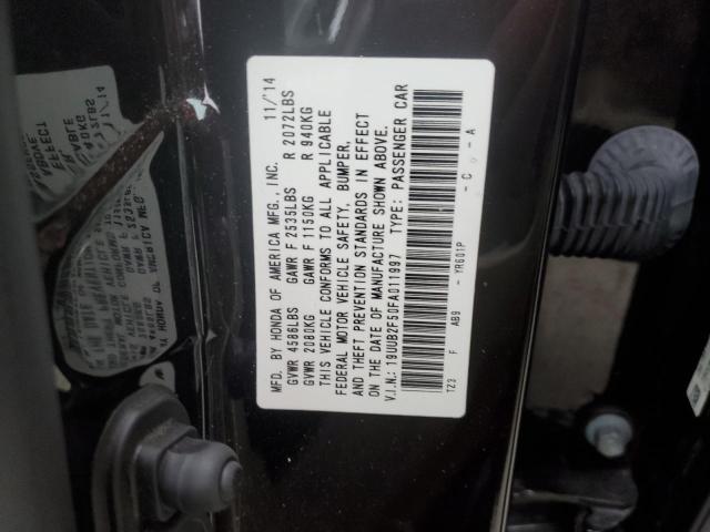 19UUB2F50FA011997 Acura TLX TECH
