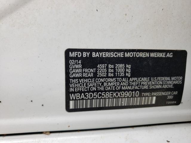 WBA3D5C58EKX99010 BMW 328 D Xdrive