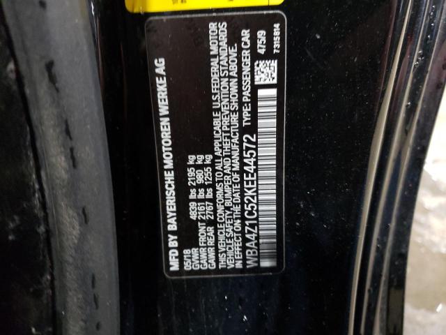 WBA4Z1C52KEE44572 BMW 430I