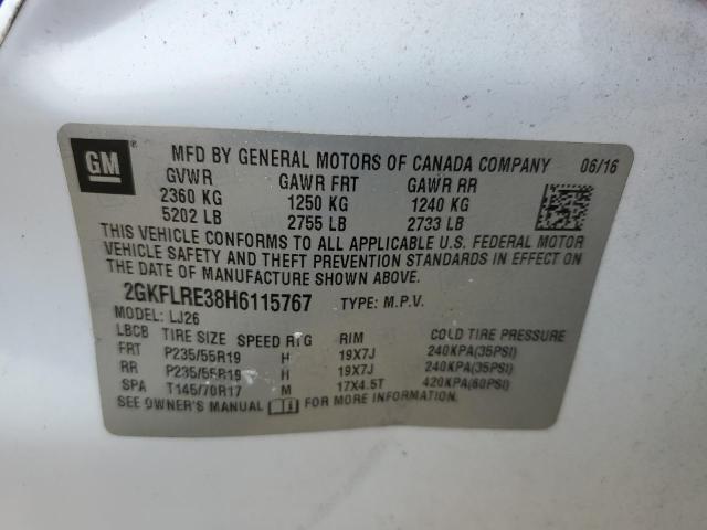 2GKFLRE38H6115767 GMC Terrain Denali
