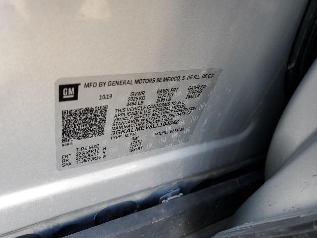 3GKALMEV8LL184042 GMC Terrain Sle