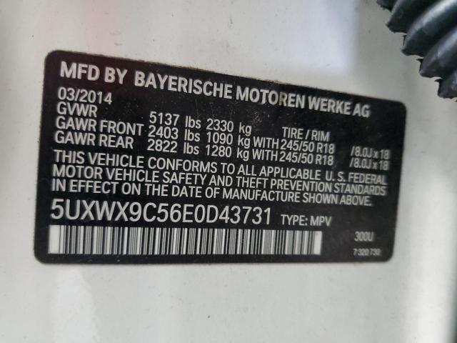 5UXWX9C56E0D43731 BMW X3 Xdrive28i