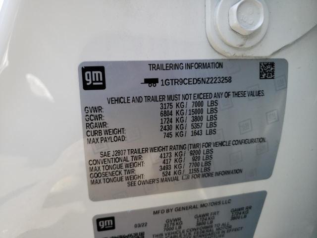 1GTR9CED5NZ223258 GMC Sierra Limited K1500 Elevation