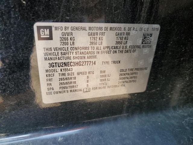 3GTU2NEC3HG277714 GMC Sierra K1500 Slt