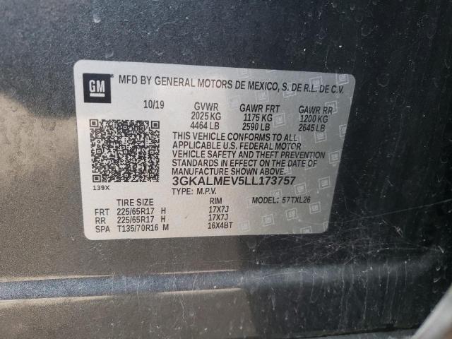 3GKALMEV5LL173757 GMC Terrain Sle