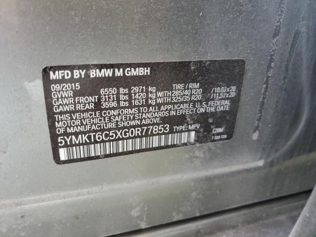 5YMKT6C5XG0R77853 BMW X5 M