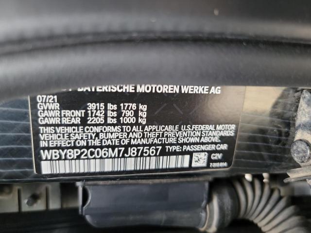 WBY8P2C06M7J87567 BMW I3 Bev