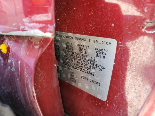 3GKALVEX3KL234383 GMC Terrain Slt