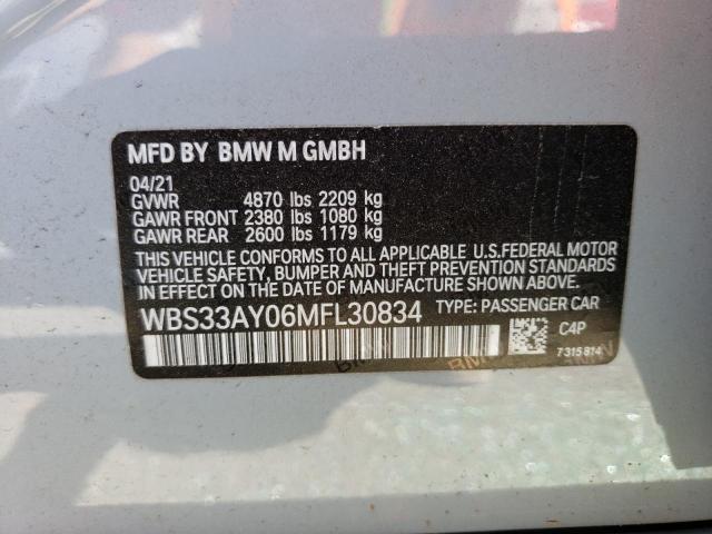 WBS33AY06MFL30834 BMW M3 Competition