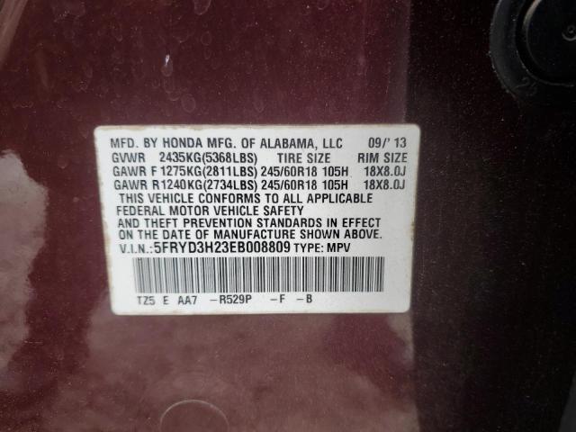 5FRYD3H23EB008809 Acura MDX