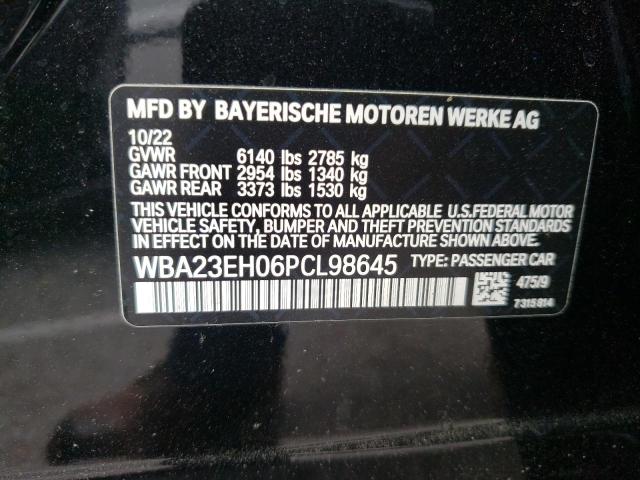 WBA23EH06PCL98645 BMW 740 I