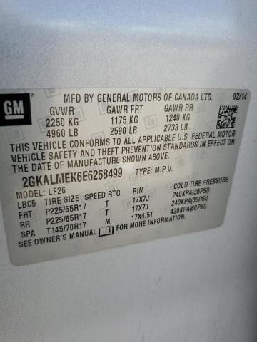 2GKALMEK6E6268499 GMC Terrain Sle